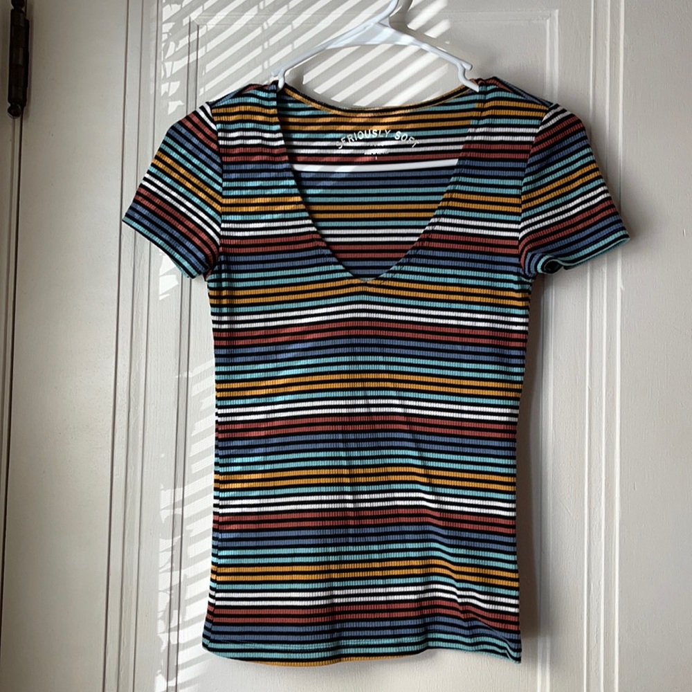 Aeropostale multicolored striped shirt - Picture 1 of 3